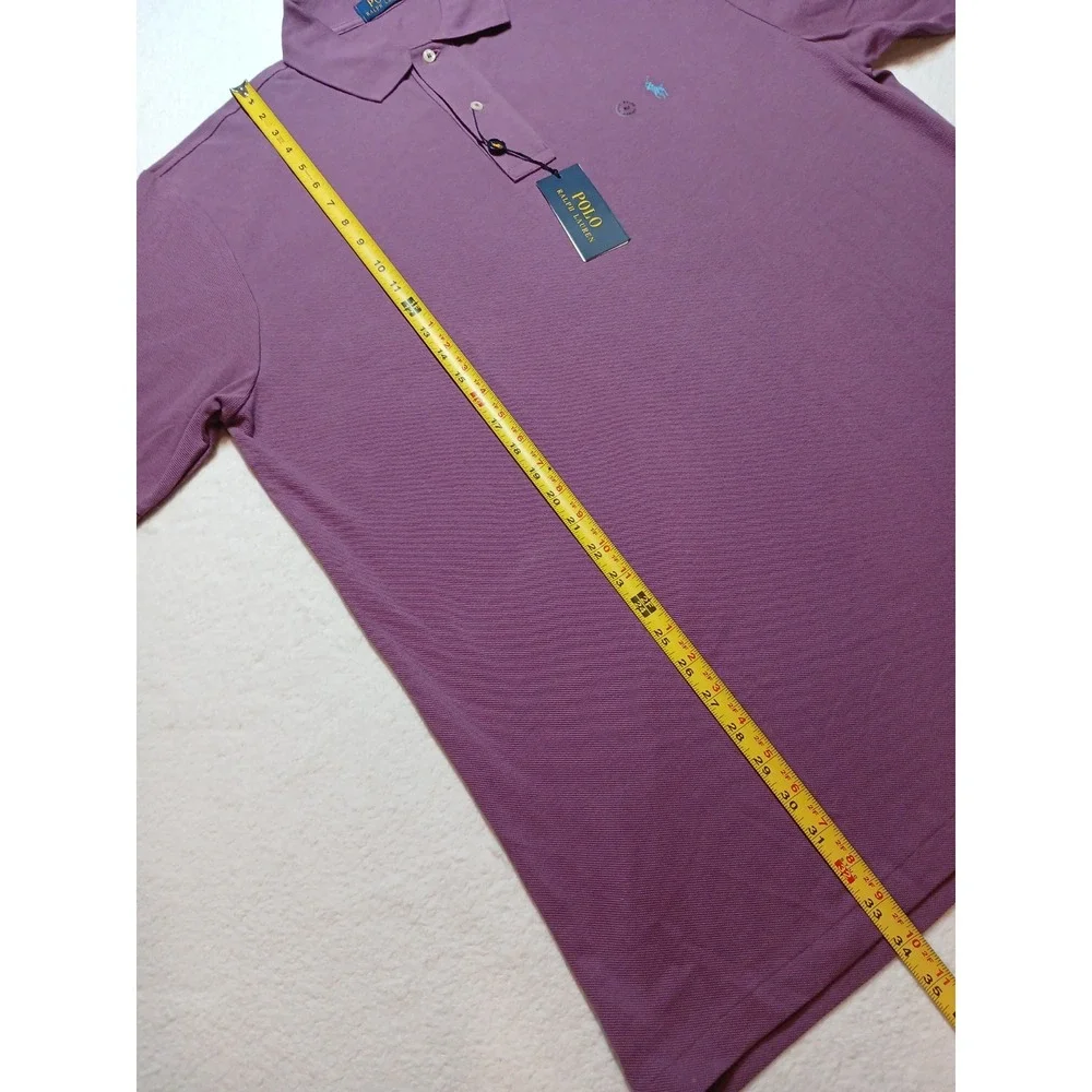 NWT Polo Ralph Lauren Shirt Mens XLT Purple Big & Tall M Classics Polo